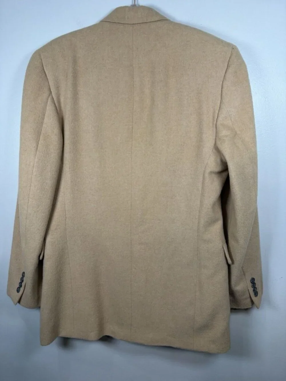 Jos. A. Bank 100% Camel Hair Sport Coat Blazer Men's 44R Camel 2 Button